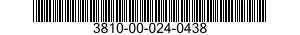 3810-00-024-0438  3810000240438 000240438