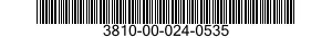 3810-00-024-0535  3810000240535 000240535