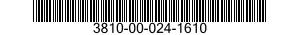 3810-00-024-1610  3810000241610 000241610
