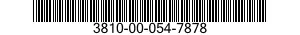 3810-00-054-7878  3810000547878 000547878