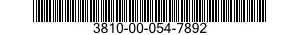 3810-00-054-7892  3810000547892 000547892