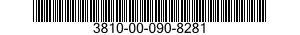3810-00-090-8281  3810000908281 000908281