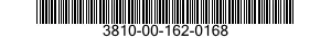 3810-00-162-0168  3810001620168 001620168