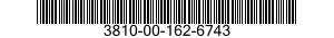 3810-00-162-6743  3810001626743 001626743