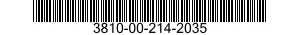 3810-00-214-2035  3810002142035 002142035