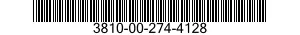 3810-00-274-4128  3810002744128 002744128
