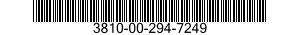 3810-00-294-7249  3810002947249 002947249