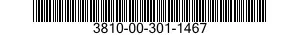 3810-00-301-1467  3810003011467 003011467