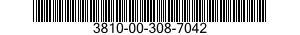 3810-00-308-7042  3810003087042 003087042