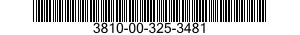 3810-00-325-3481  3810003253481 003253481