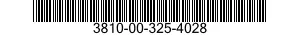3810-00-325-4028  3810003254028 003254028