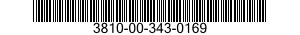 3810-00-343-0169  3810003430169 003430169