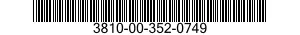3810-00-352-0749  3810003520749 003520749