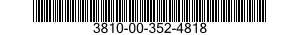 3810-00-352-4818  3810003524818 003524818