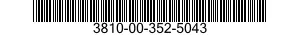 3810-00-352-5043  3810003525043 003525043