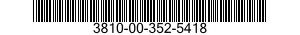 3810-00-352-5418  3810003525418 003525418