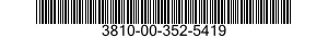 3810-00-352-5419  3810003525419 003525419