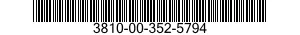 3810-00-352-5794 WASHER 3810003525794 003525794