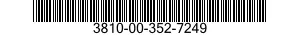 3810-00-352-7249  3810003527249 003527249
