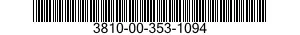 3810-00-353-1094  3810003531094 003531094