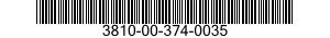 3810-00-374-0035  3810003740035 003740035