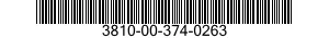 3810-00-374-0263  3810003740263 003740263