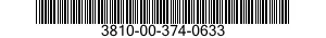 3810-00-374-0633  3810003740633 003740633