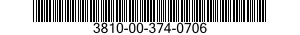 3810-00-374-0706  3810003740706 003740706
