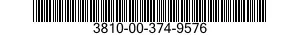 3810-00-374-9576  3810003749576 003749576
