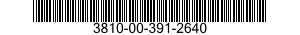 3810-00-391-2640  3810003912640 003912640