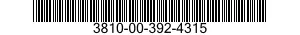 3810-00-392-4315  3810003924315 003924315