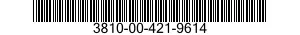 3810-00-421-9614  3810004219614 004219614