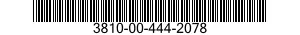 3810-00-444-2078  3810004442078 004442078
