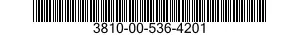 3810-00-536-4201  3810005364201 005364201