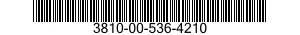 3810-00-536-4210  3810005364210 005364210