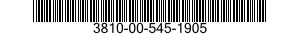 3810-00-545-1905  3810005451905 005451905