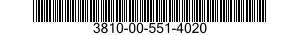 3810-00-551-4020  3810005514020 005514020