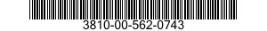 3810-00-562-0743  3810005620743 005620743