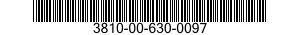3810-00-630-0097  3810006300097 006300097