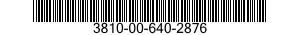 3810-00-640-2876  3810006402876 006402876