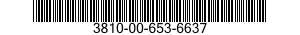 3810-00-653-6637  3810006536637 006536637