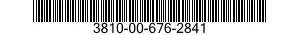 3810-00-676-2841  3810006762841 006762841
