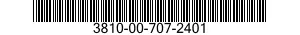 3810-00-707-2401  3810007072401 007072401