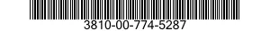 3810-00-774-5287  3810007745287 007745287