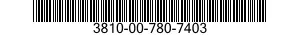 3810-00-780-7403  3810007807403 007807403