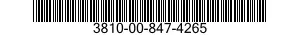 3810-00-847-4265  3810008474265 008474265
