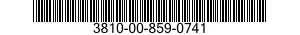 3810-00-859-0741  3810008590741 008590741