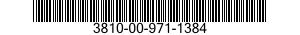 3810-00-971-1384  3810009711384 009711384