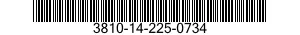 3810-14-225-0734  3810142250734 142250734