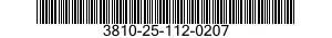 3810-25-112-0207  3810251120207 251120207